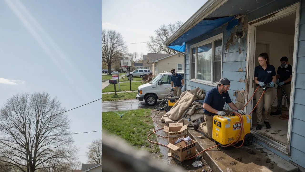 Basement Flood Cleanup in Helena, MO near me